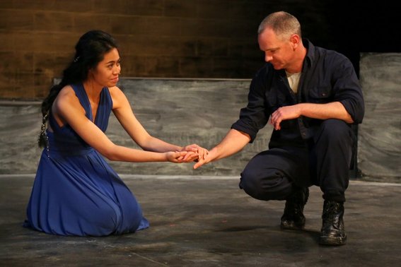 Sabryna Te'o and Gerard Carroll in Dead Man Brake